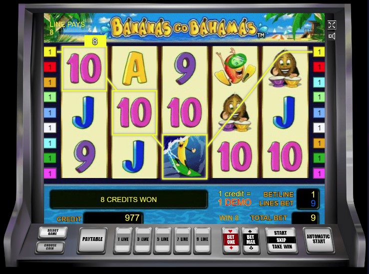 бананы на багамах игровые автоматы демо бесплатно